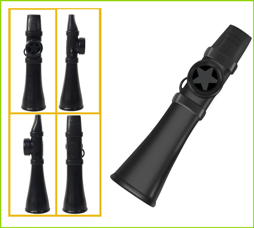 Portable ABS Kazoo Flute Easy  - Musical Instrument Easy To Learn For Adults ulasan dan harga