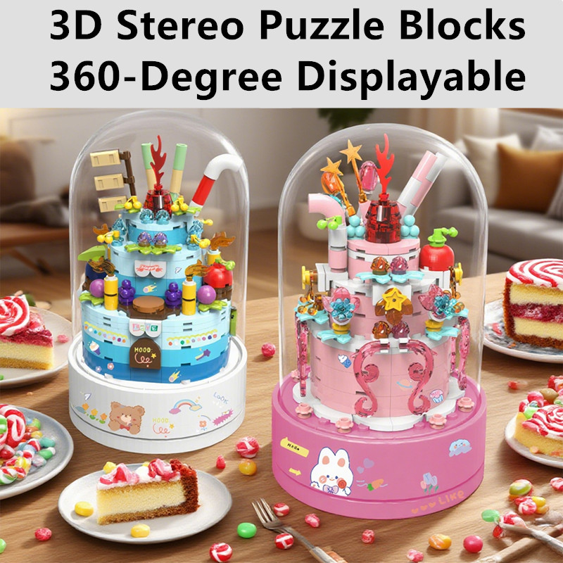 Building Block Music Box Flowe - Musical Instrument Park ulasan dan harga