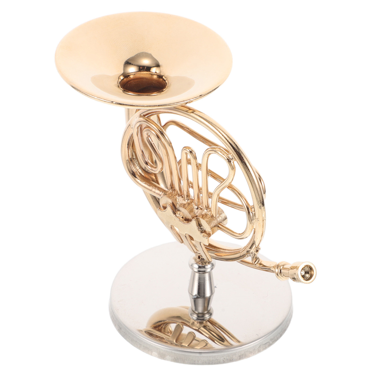 Realistic Miniature French Hor - Musical Instrument French ulasan dan harga