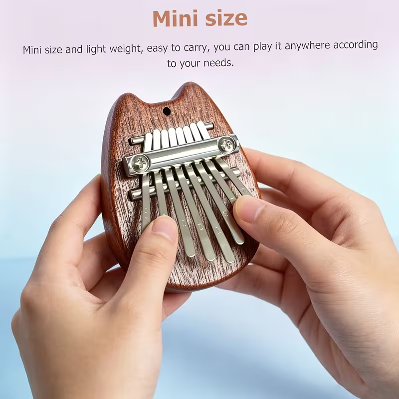 8-Key Mini Kalimba (Thumb Pian - A Musical Instrument With Keys ulasan dan harga