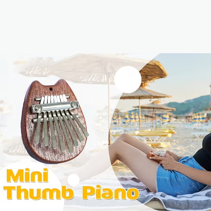 8-Key Mini Kalimba (Thumb Pian - A Musical Instrument With Keys ulasan dan harga