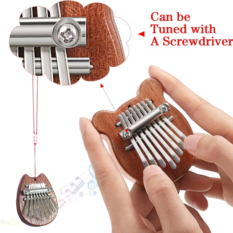 8-Key Mini Kalimba (Thumb Pian - A Musical Instrument With Keys ulasan dan harga