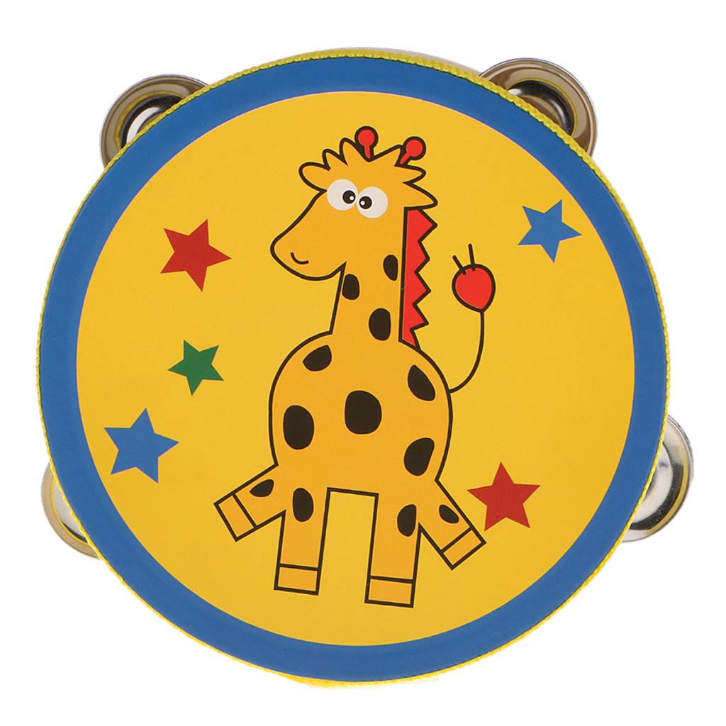 Wooden Tambourine Small Hand P - Musical Instrument Tambourine ulasan dan harga