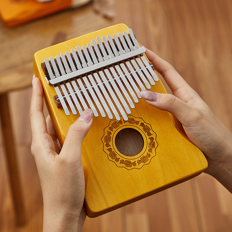 Hluru 17 Key Kalimba Finger Pi - A Musical Instrument With Keys ulasan dan harga