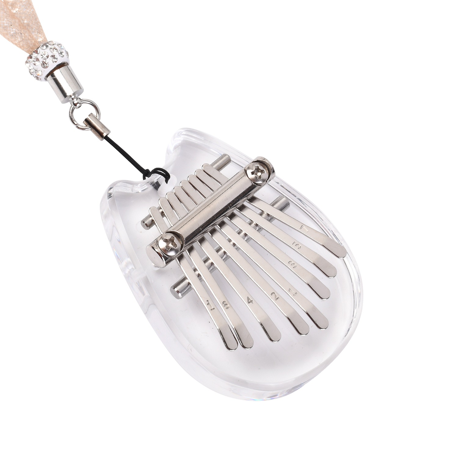 8 Key Mini Kalimba Exquisite F - A Musical Instrument With Keys ulasan dan harga