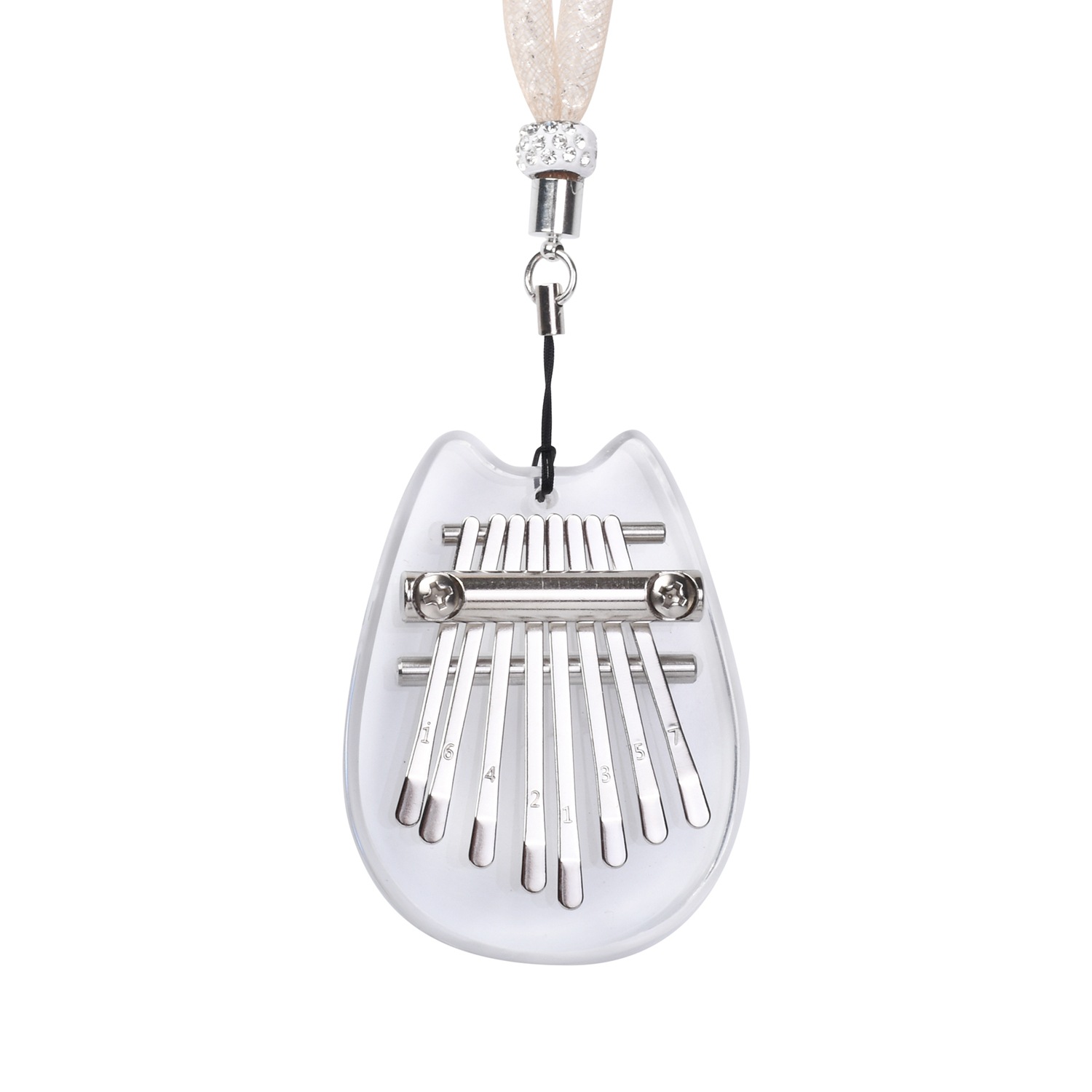 8 Key Mini Kalimba Exquisite F - A Musical Instrument With Keys ulasan dan harga