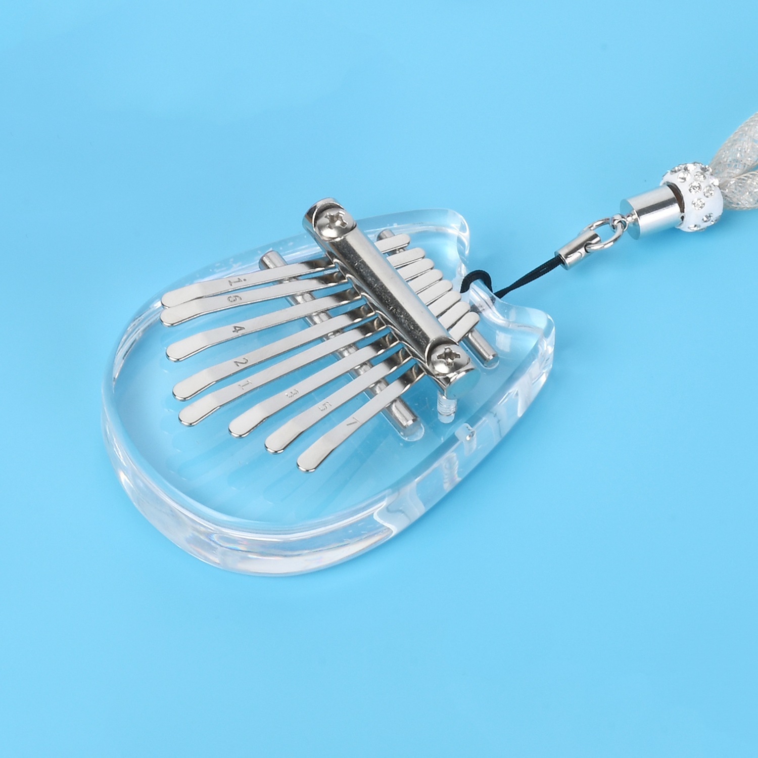 8 Key Mini Kalimba Exquisite F - A Musical Instrument With Keys ulasan dan harga