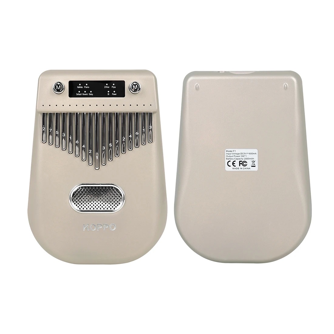 17 Keys Electric Kalimba Thumb - A Musical Instrument With Keys ulasan dan harga