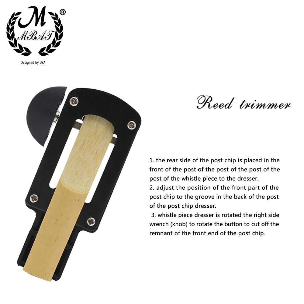 M MBAT Saxophone Reed Cutter S - Musical Instrument Repairs ulasan dan harga