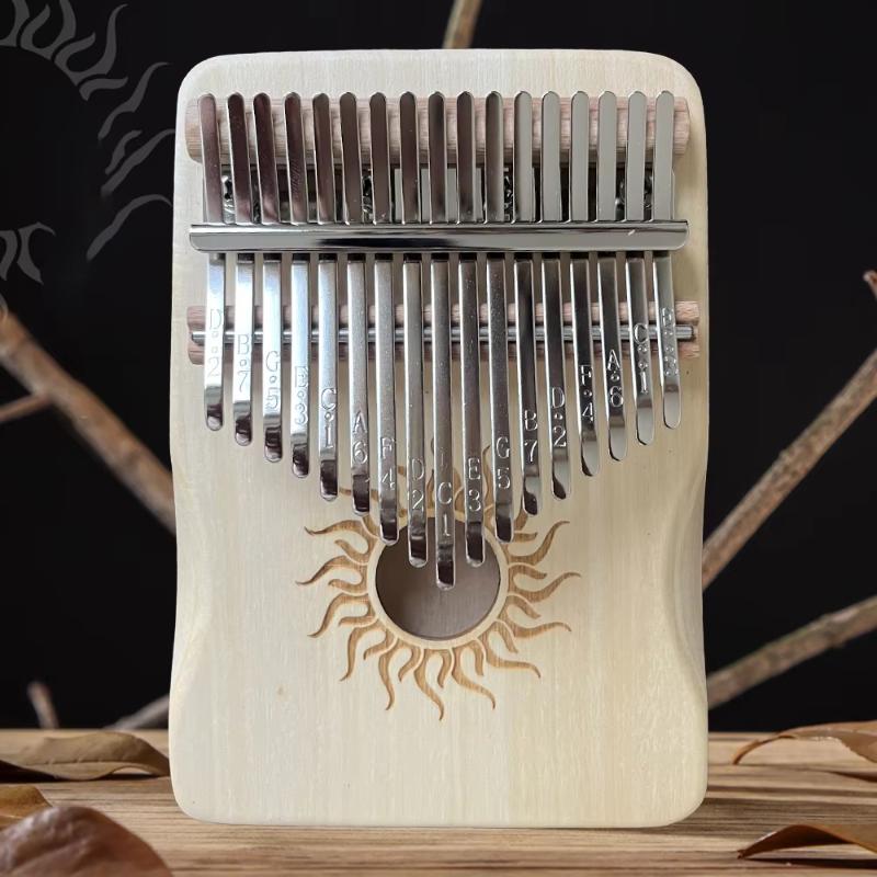 17 Key Kalimba Solid Wood Port - Musical Instrument Easy To Learn For Adults ulasan dan harga