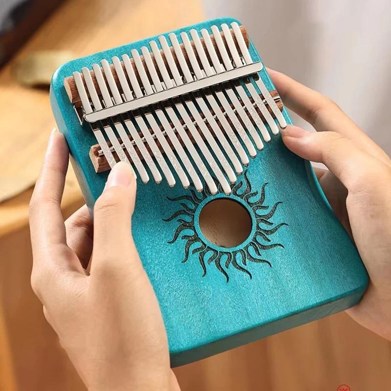 17 Key Kalimba Solid Wood Port - Musical Instrument Easy To Learn For Adults ulasan dan harga