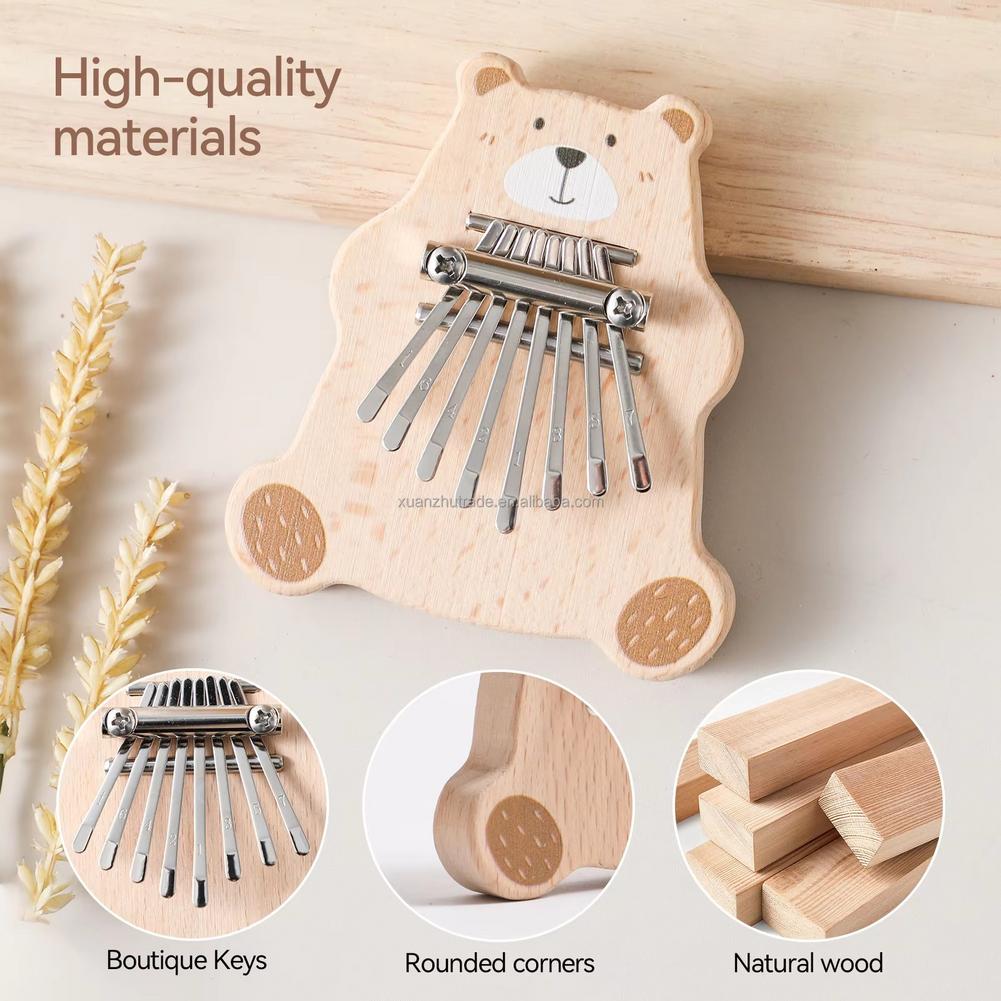 8 Key Mini Kalimba Portable Th - A Musical Instrument With Keys ulasan dan harga