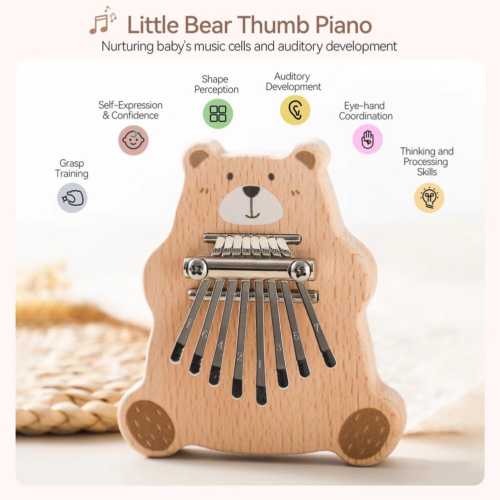 8 Key Mini Kalimba Portable Th - A Musical Instrument With Keys ulasan dan harga