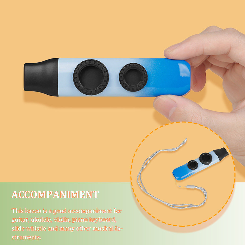 1Set Kazoo ABS Musical Instrum - Musical Instrument Easy To Learn For Adults ulasan dan harga