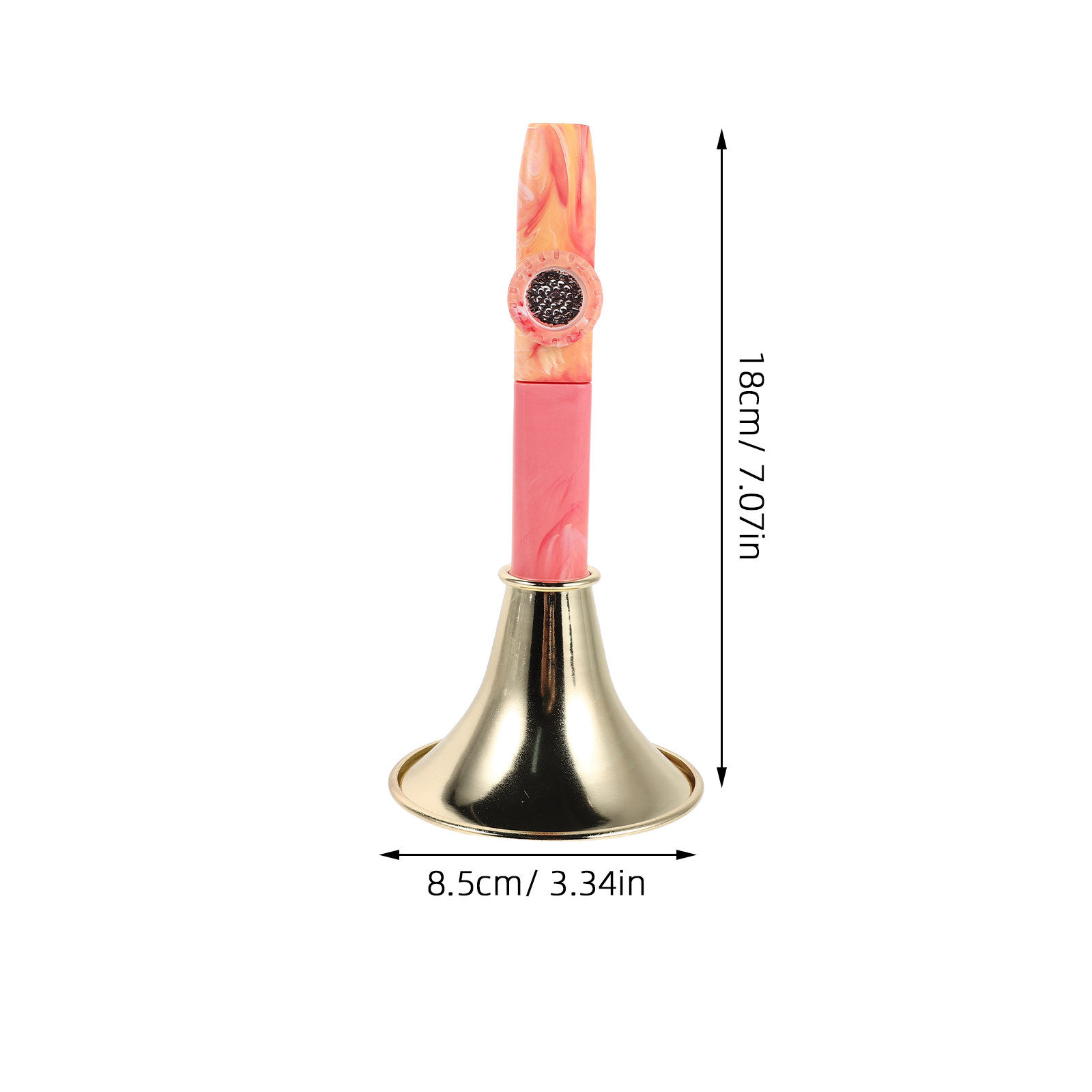 Mini Metal Kazoo Trumpet Easy  - Musical Instrument Easy To Learn For Adults ulasan dan harga