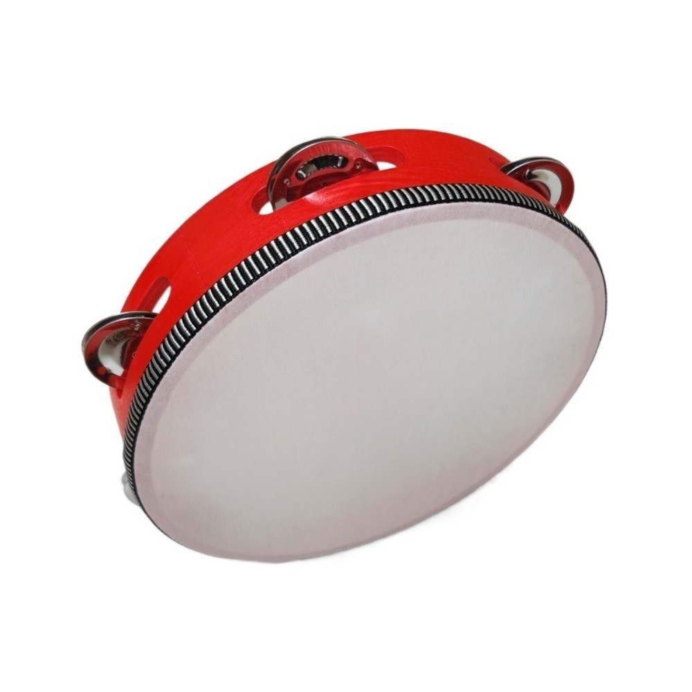 4/6/8/10 Inch Hand Held Drum W - Musical Instrument Tambourine ulasan dan harga