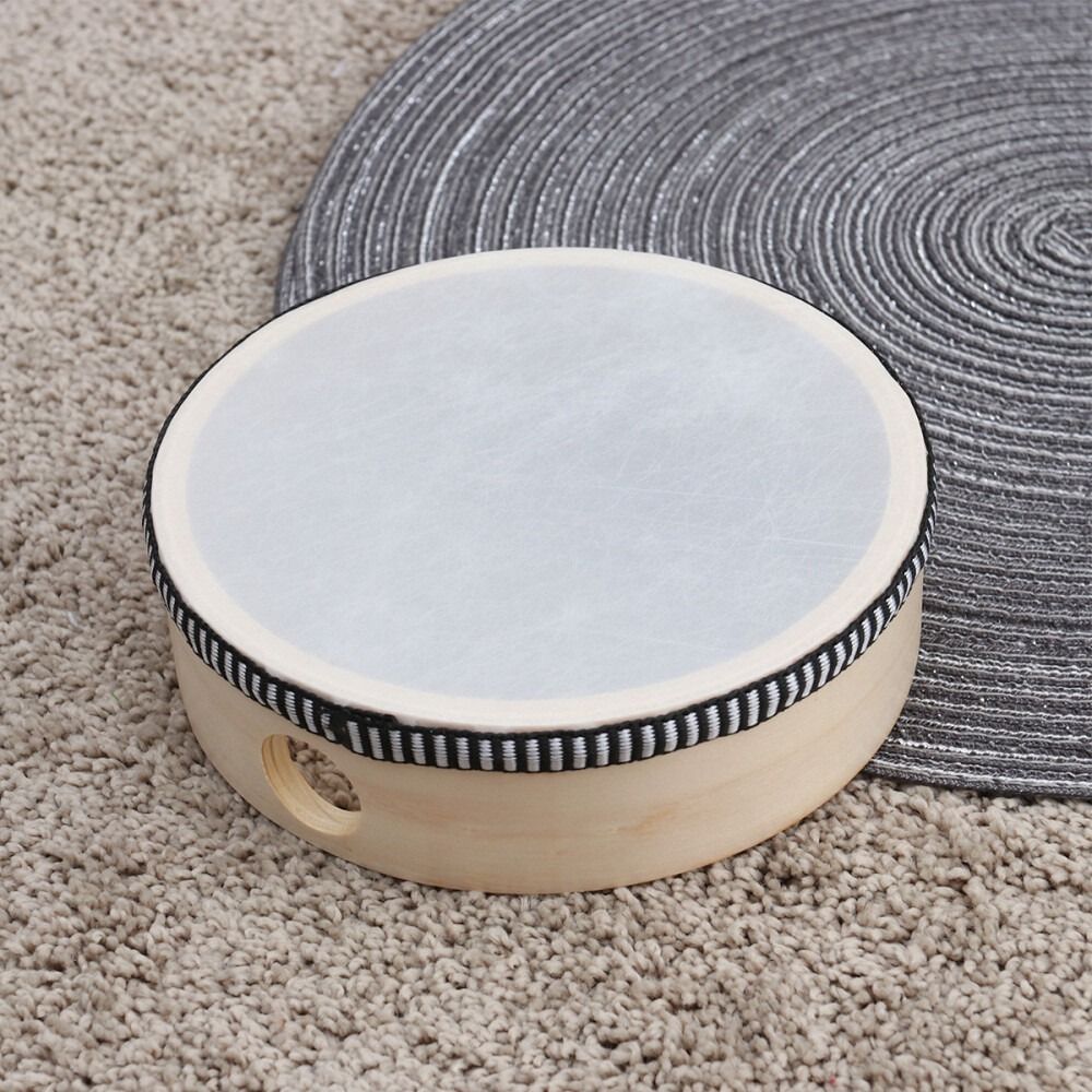 Instrument 4/6/8/10 Inch Woode - Musical Instrument Tambourine ulasan dan harga