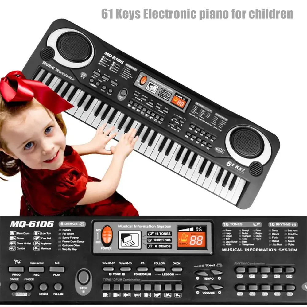 Kids Electronic Piano Keyboard - A Musical Instrument With Keys ulasan dan harga
