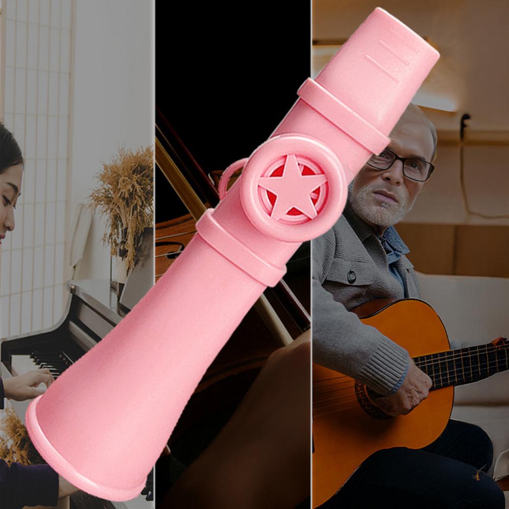 13.5cm Plastic Kazoo With Lany - Musical Instrument Easy To Learn For Adults ulasan dan harga