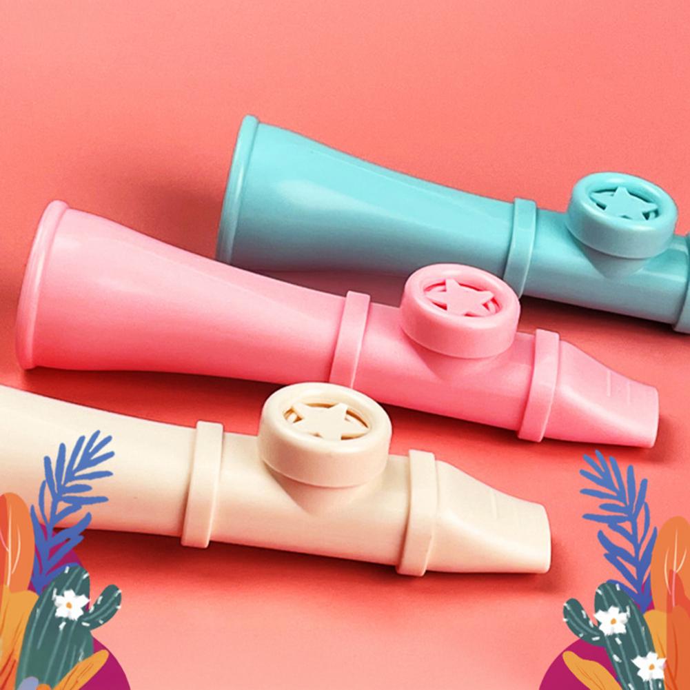 13.5cm Plastic Kazoo With Lany - Musical Instrument Easy To Learn For Adults ulasan dan harga